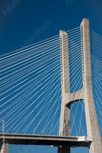 Fototapeta Naklejka Na Ścianę i Meble -  Vasco de Gama bridge, Lisbon, Portugal
