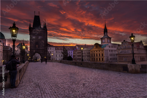 Photography Prague, the charles bridge