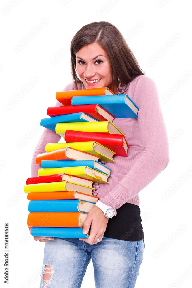 Too many books to take! Too many books to take!