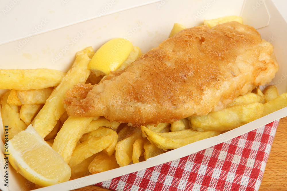 Fish & Chips Takeaway Meal Fish & Chips Takeaway Meal
