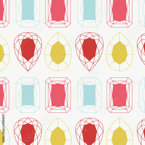 diamond seamless pattern background illustration vector