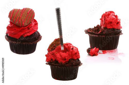 Eaten cupcake