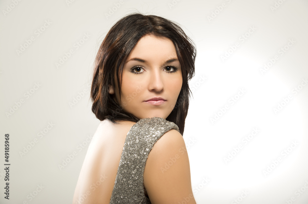 Portrait of a beautiful woman Portrait of a beautiful woman