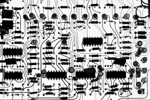 Circuit board background