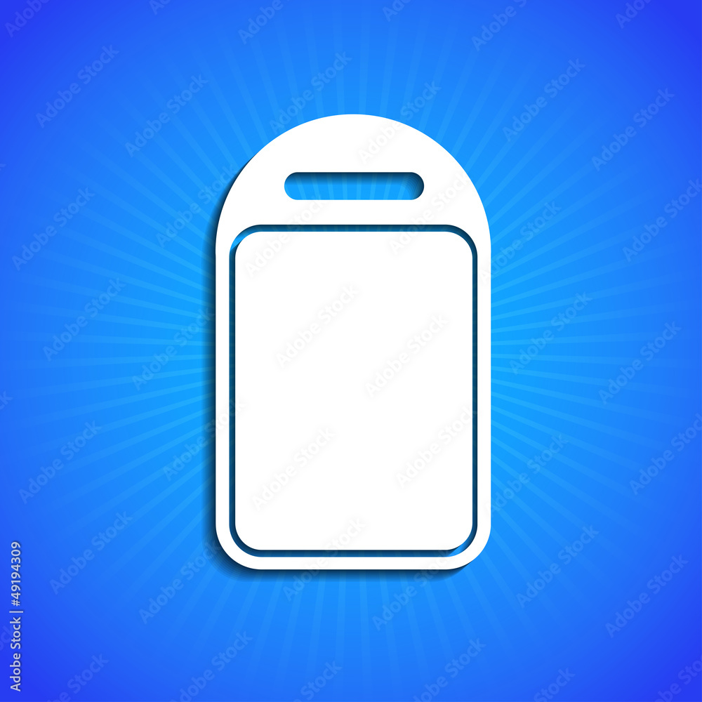 Vector icon on blue background. Eps10 Vector icon on blue background. Eps10