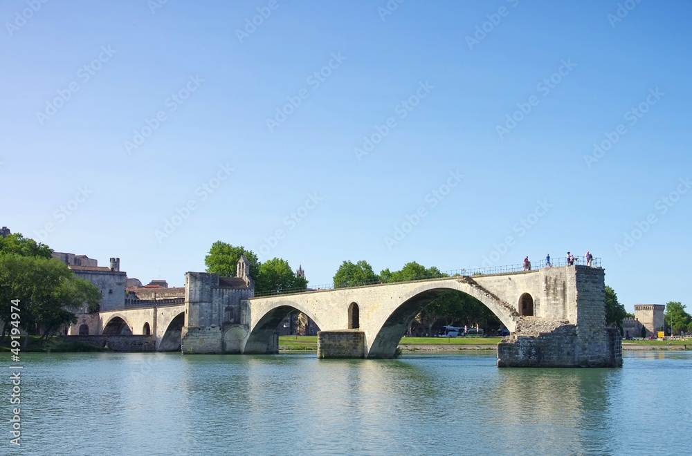 Avignon Bruecke - Avignon Bridge 06