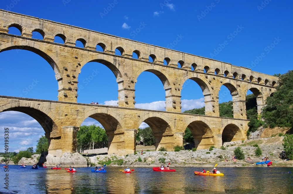 Fototapeta premium Pont du Gard 30