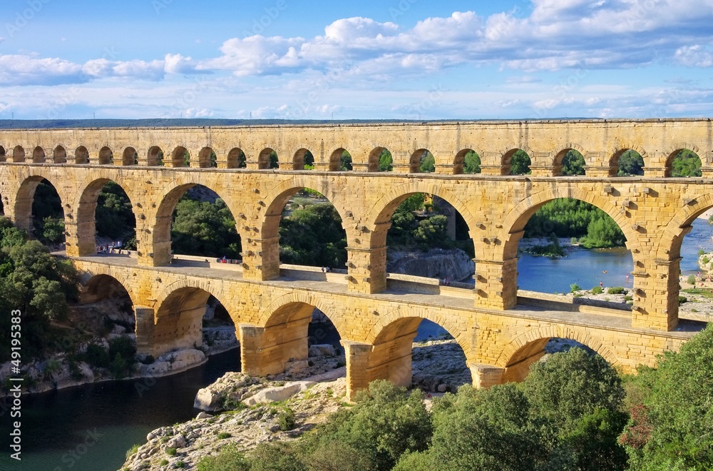 Fototapeta premium Pont du Gard 36