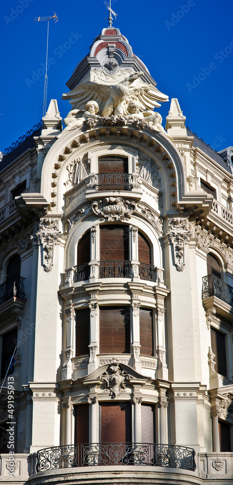Building in Granada City in Andalusia - Spain