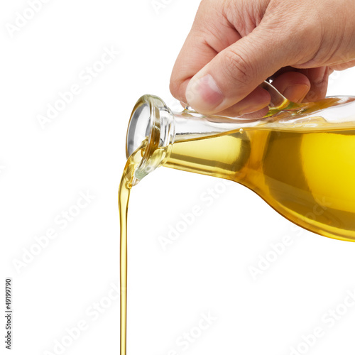 pouring oil