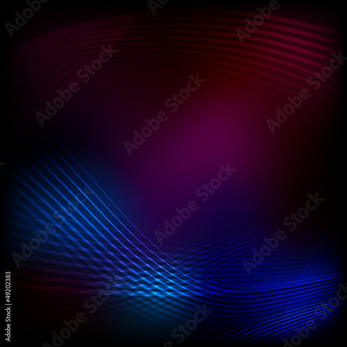 Abstract purple and blue background