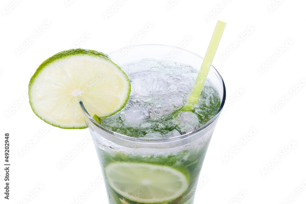 Mojito on white Mojito on white