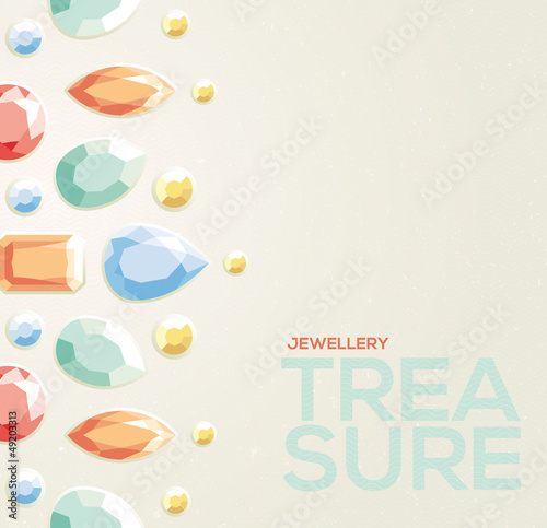 abstract diamond background vector illustration