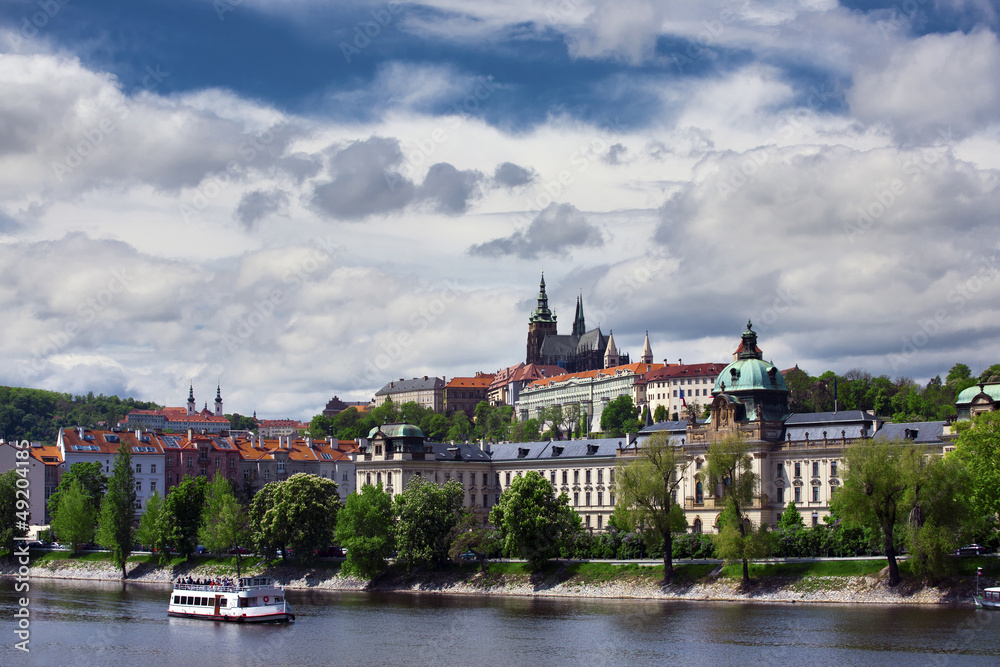 Czech Parliament and Hradcany