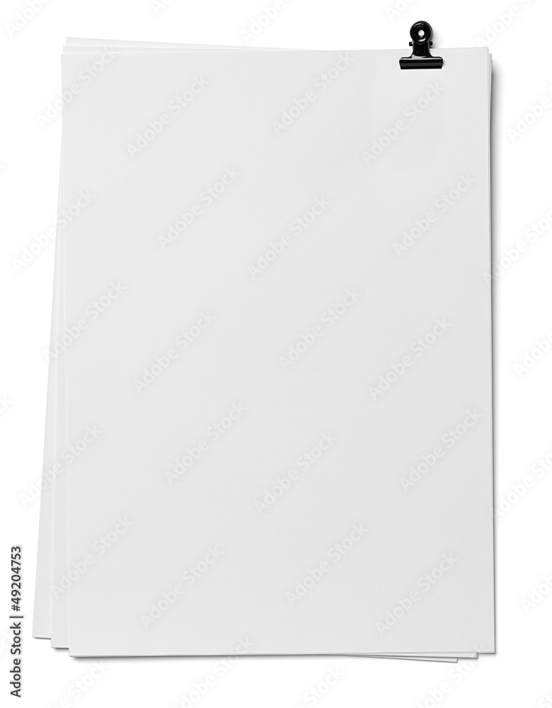 stack of papers with paper clip documents office business stack of papers with paper clip documents office business