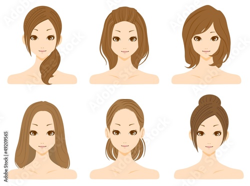 美容　女性　複数