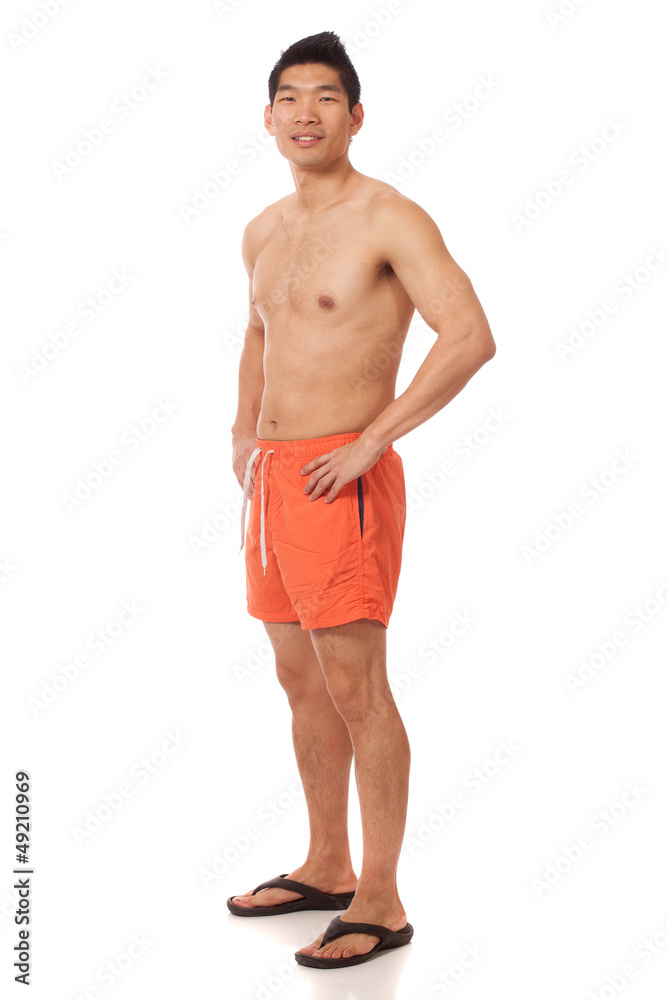 Man in Swimwear