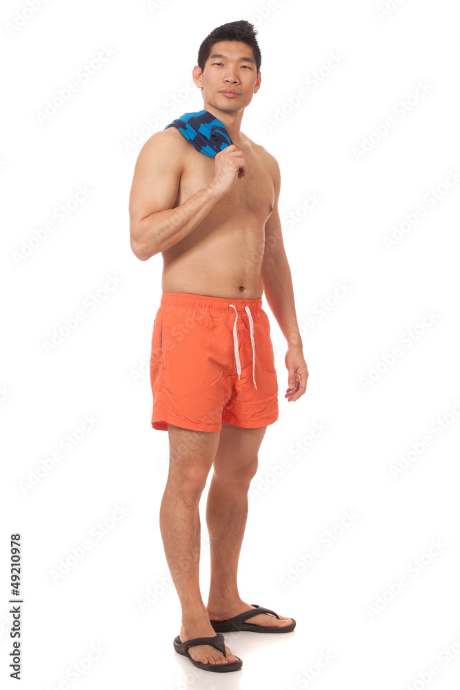 Fototapeta premium Man in Swimwear