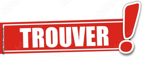 étiquette trouver