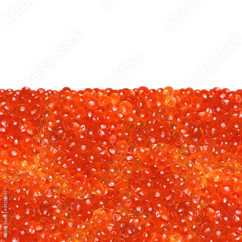 Caviar red. Abstract background with a blank area for text