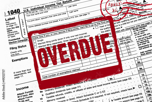 warning on tax form