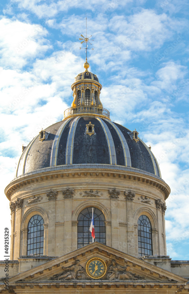 Detail of the dome of Institut de France