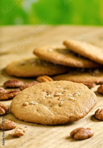 Pecan Cookies with Whole Pecan