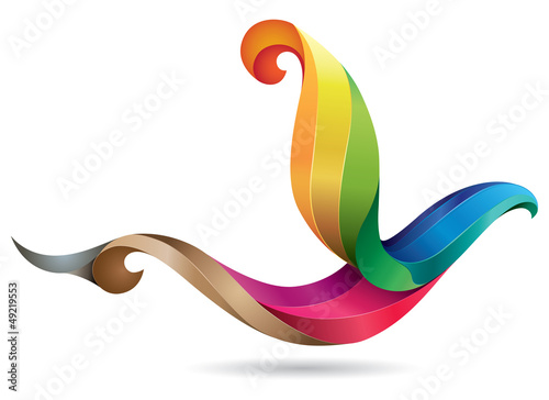 Colorful Bird Illustration
