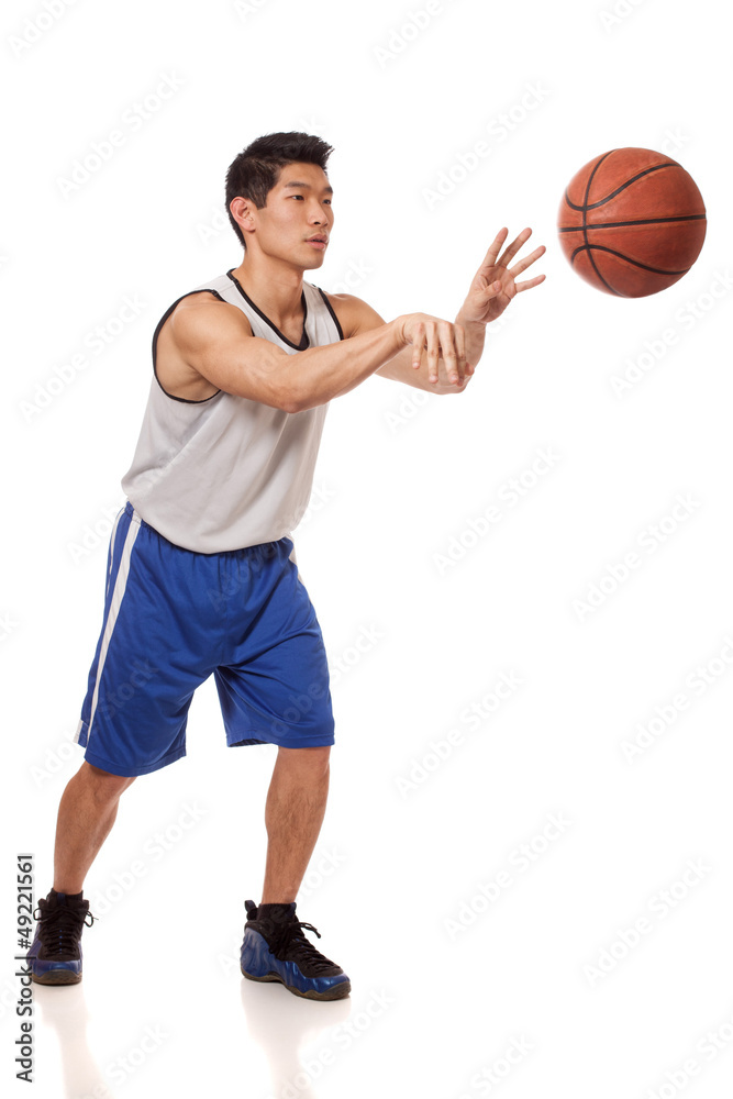 Naklejka premium Basketball Player