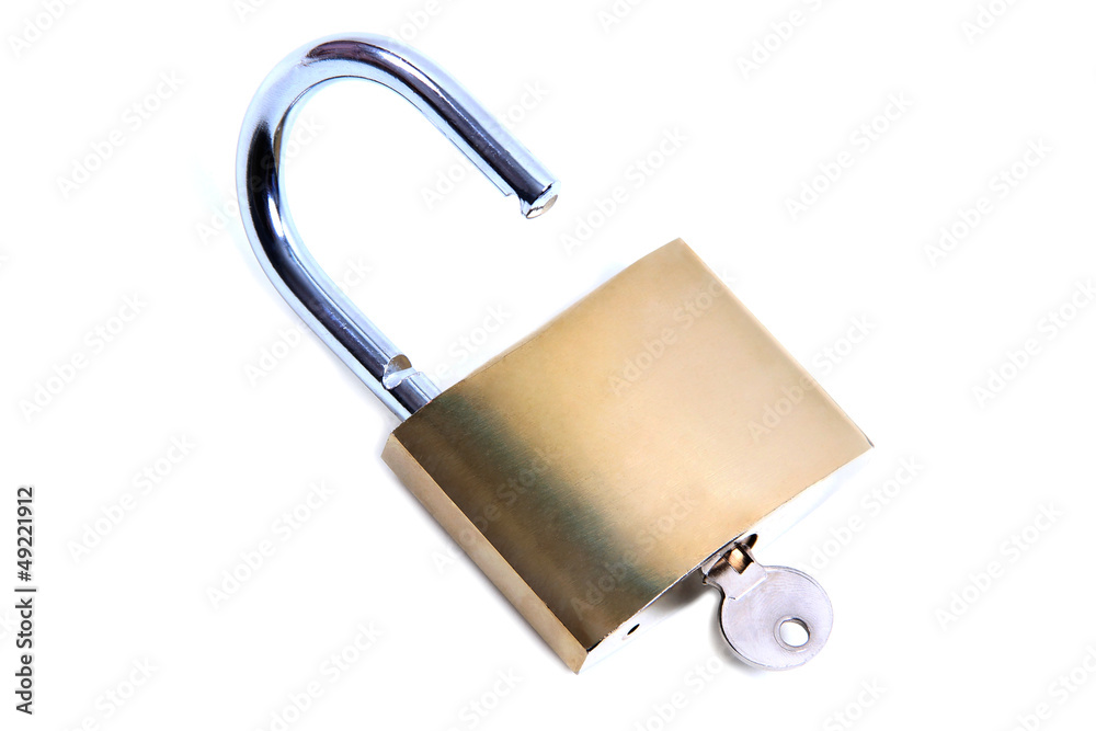 Open lock Open lock