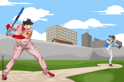 Baseball players