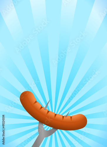 plakat grillwurst I