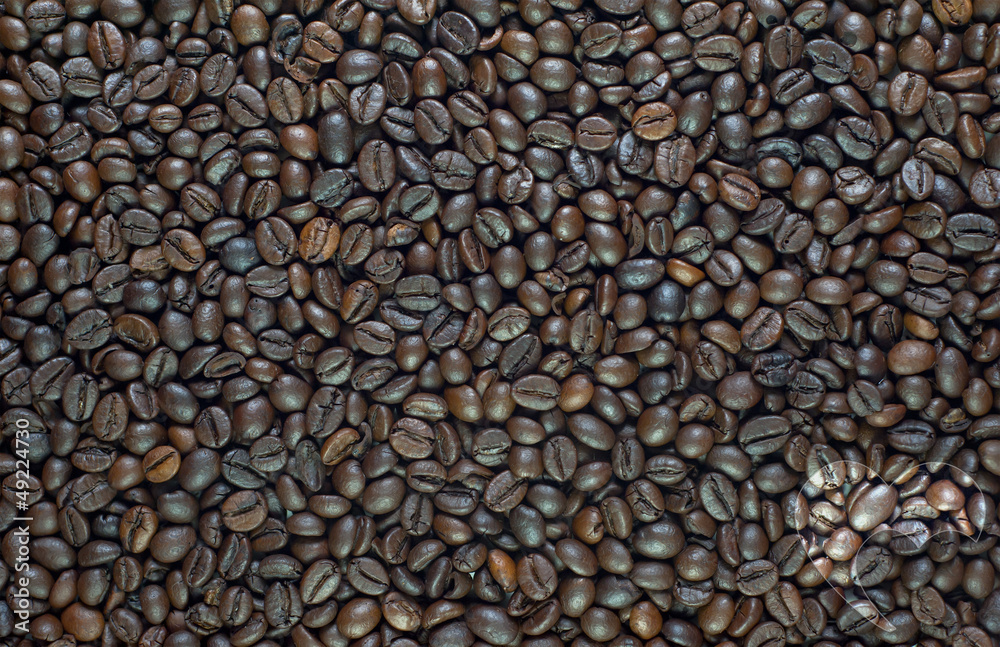 Heart on coffee background and textured Heart on coffee background and textured