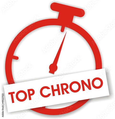 étiquette chrono top chrono