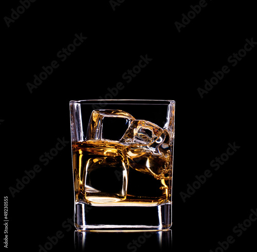 Close-up of glass with whisky