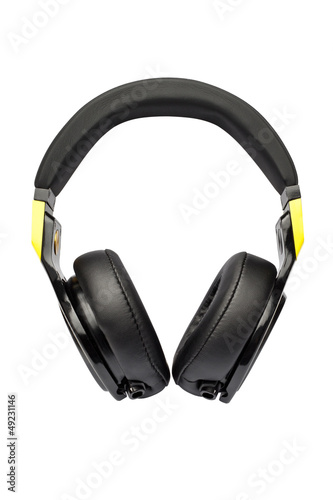 headphones isolated on a white background