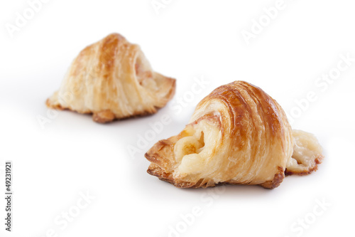 Ham and cheese croissants