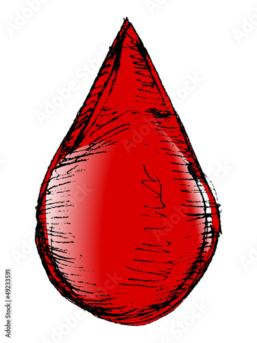 drop of blood