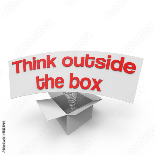 Think outside the box VI