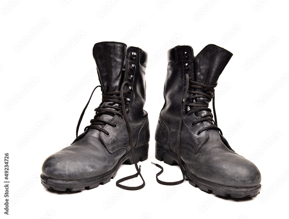 Military boots