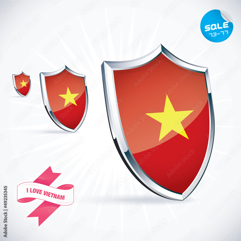 I Love Vietnam Flag Illustration, Sign, Symbol I Love Vietnam Flag Illustration, Sign, Symbol