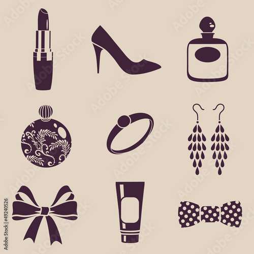 woman things silhouette