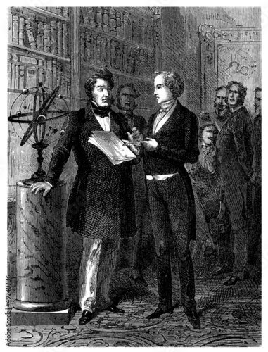 Plakat Scientists : Astronomers - 19th century