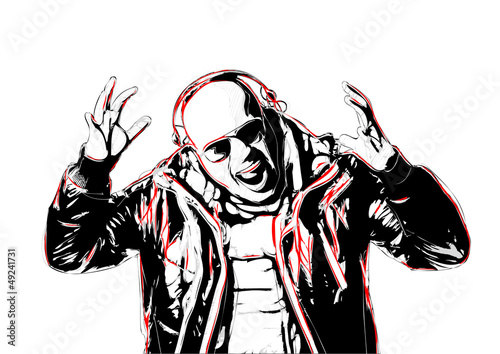 screaming disc jockey