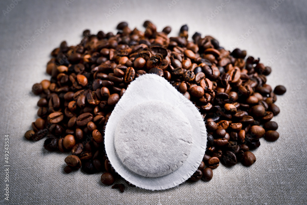 Obraz premium cialda caffè espresso - espresso coffee filter