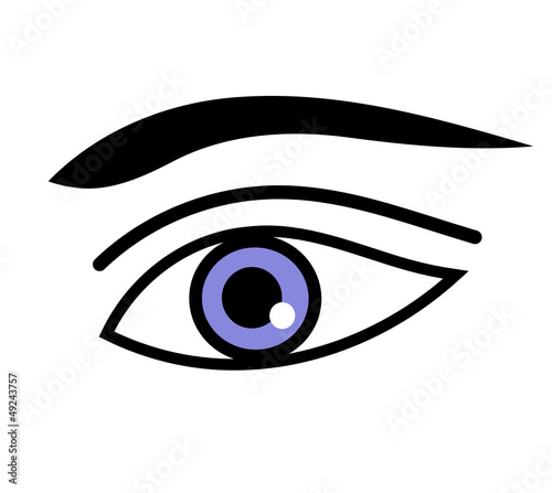 Female eye