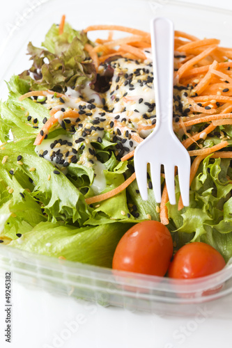 Fresh vegetable salad