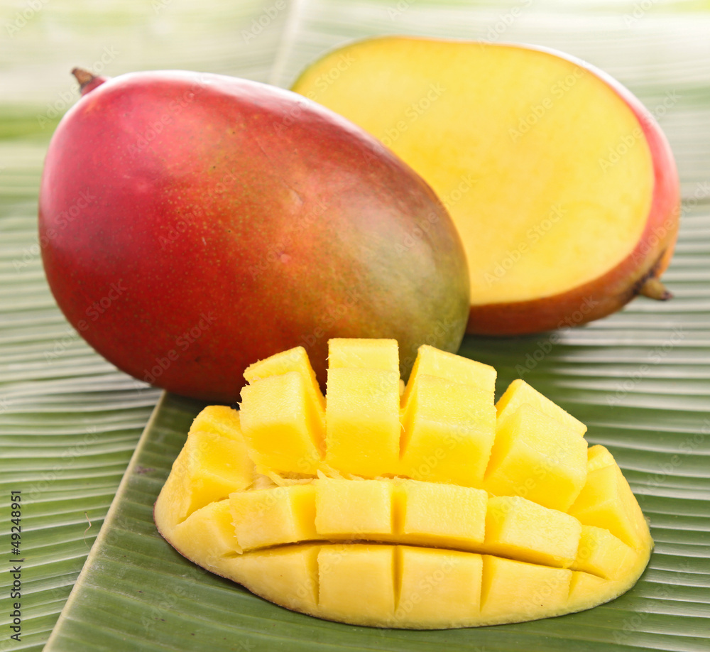 isolated mango isolated mango