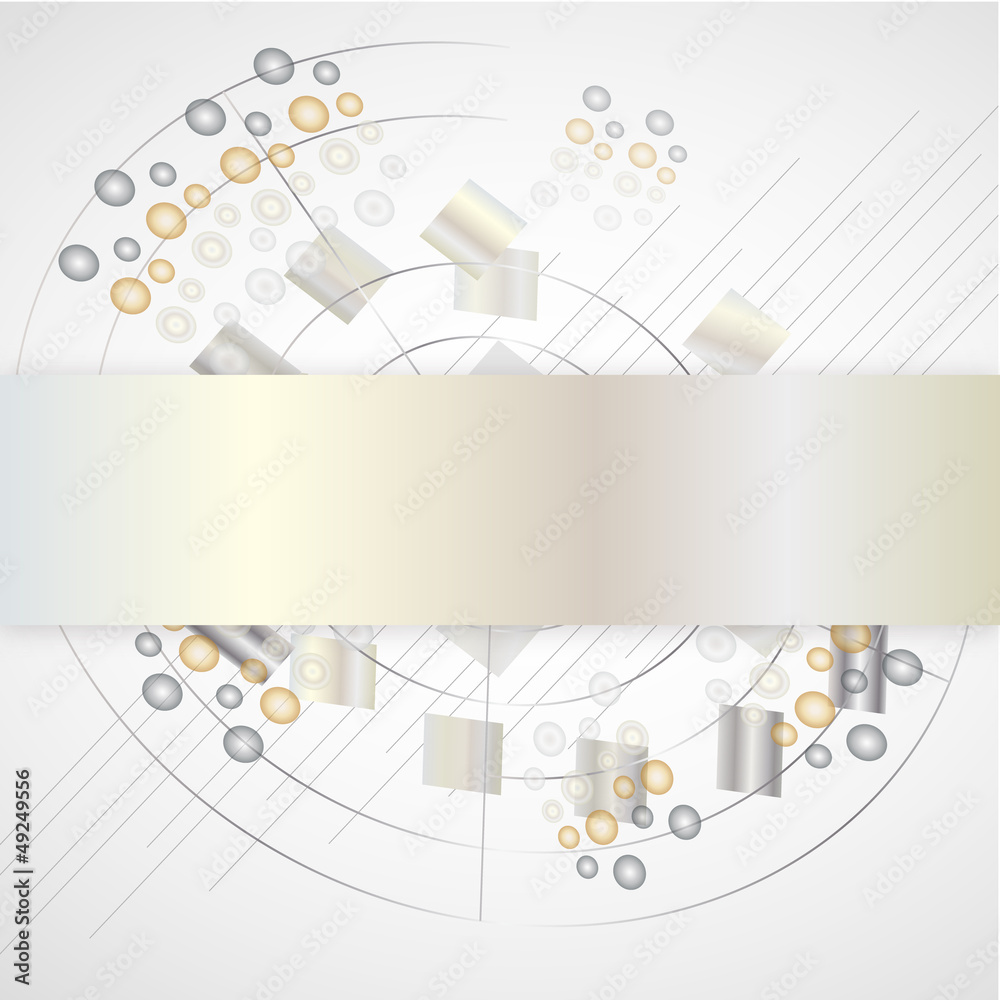 Obraz premium abstrakcyjne srebrnozłote tło