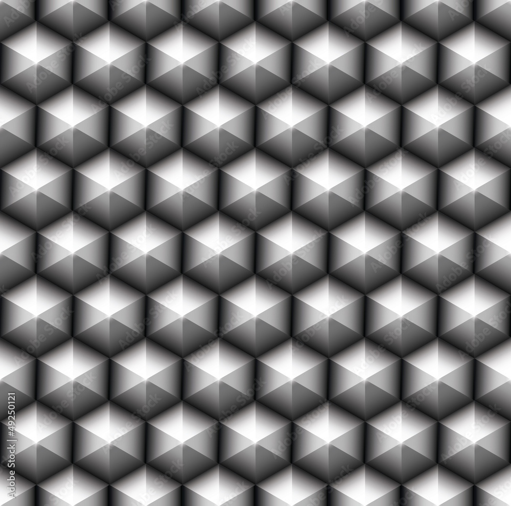 Grid of seamless hexagons Grid of seamless hexagons